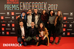 Premis Enderrock 2017 - El photocall 